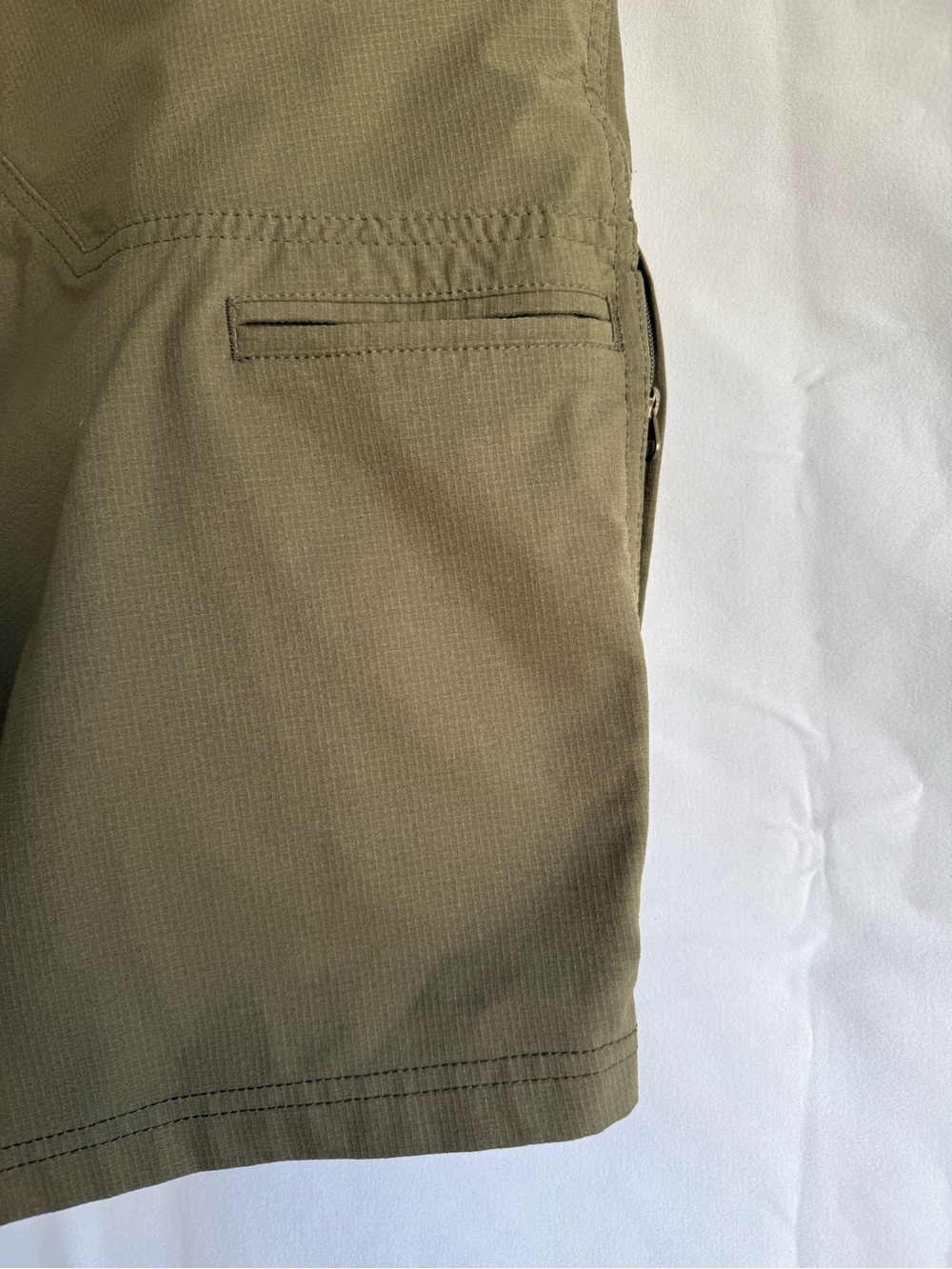 Kühl Men’s Hiking Shorts Olive Green Size 36 Lightweight Outdoor Trail Cargo - Picture 6 of 7